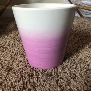 5” Pink Ombré Flower Pot